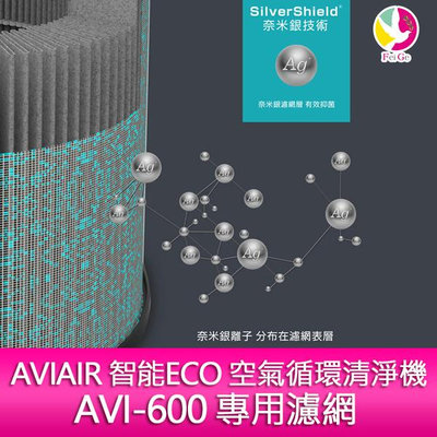 分期0利率 AVIAIR 智能ECO空氣循環清淨機 AVI-600專用濾網