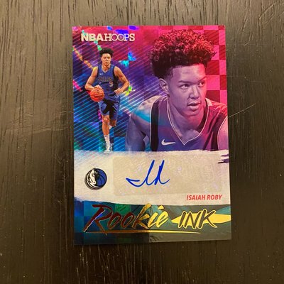 NBA 2019-20 Panini Hoops Rookie Ink Isaiah Roby Auto 親筆簽名 籃球卡 球卡