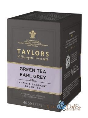 《Taylors泰勒茶》伯爵綠茶※20入盒裝-桃園總經銷/尼歐咖啡(6盒免運/桃園可自取)