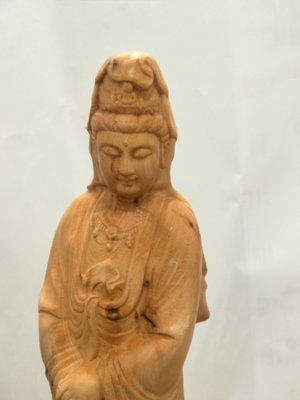 ※—緣堂※太行山崖柏觀音，高40CmX長9CmX寛8.5Cm，僅此—結緣品，出清俗俗賣。