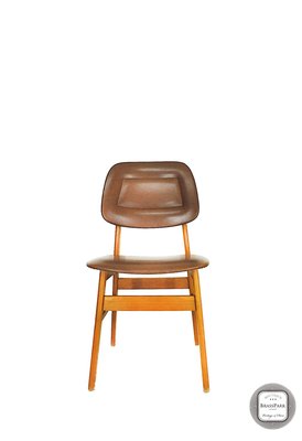 【 BRASS PARK 銅公園 】  北歐挪威復古單人椅   山毛櫸/古董/二手/老件/餐椅/工作椅/休閒椅