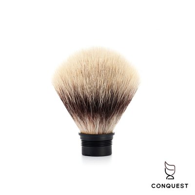 【 CONQUEST 】德國 MUHLE 31M49 SilvertipFibre 刮鬍刷頭 替換刷頭 高級合成纖維刷毛