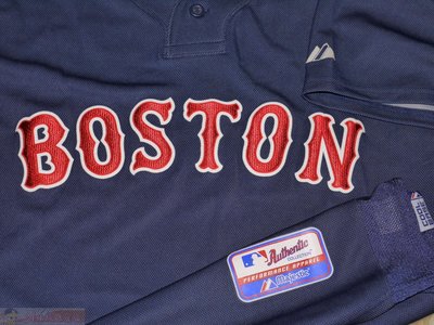 貳拾肆棒球-日本帶回MLB美國職棒大聯盟波士頓紅襪松坂大輔球員版球衣/m