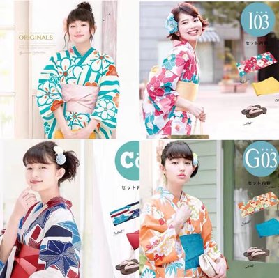 03 日本和服浴衣女 傳統款式日本旅遊寫真和服