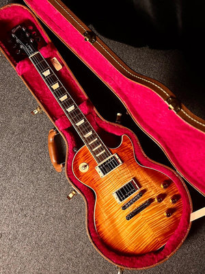 【全新展示琴低價出清】Gibson Les Paul Standard  2016T HB 極美虎紋