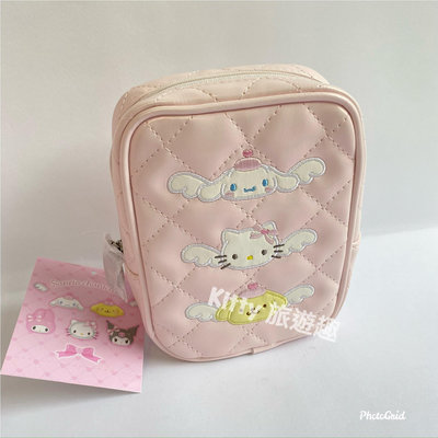 [Kitty 旅遊趣] Hello Kitty 化妝包 收納包 三麗鷗家族 夢天使