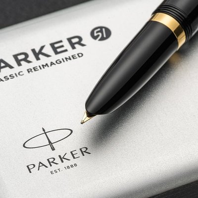 PARKER/21新款51豪華系列墨水筆鋼筆男女簽字筆商務高檔送禮禮盒復古鋼筆超夯 正品 現貨