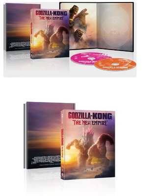 [藍光先生4K] 哥吉拉與金剛 : 新帝國 UHD+BD 雙碟Digibook限量版 Godzilla x Kong - 預計6/28發行