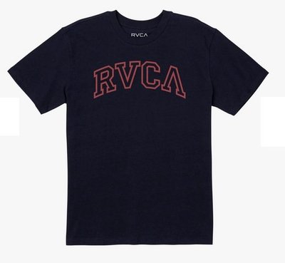 SKATEBOARDING 滑板店 RVCA 短袖T恤 ARCHED