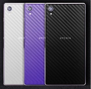 【碳纖維背膜】SONY Xperia Z5 E6653 5.2吋 高黏 軟式 背膜 後膜 貼膜 保護貼 包膜