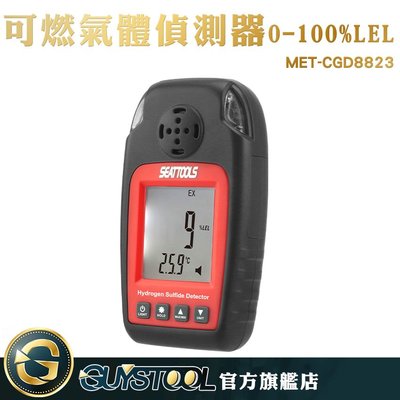 GUYSTOOL MET-CGD8823 可燃氣體監控 氣體偵測器 化工業 居家安全 氣體偵測器 可燃氣體警報器 可燃氣體檢測儀