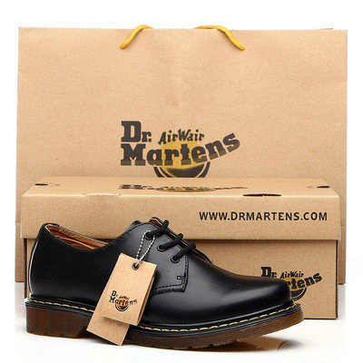 新款推薦 【正品】Dr. Martens 1461 英倫經典馬丁鞋 經典3孔 馬丁靴 女鞋 男鞋 皮鞋 復古 英倫 馬汀鞋可開發票