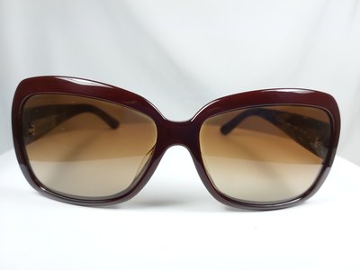 『逢甲眼鏡』BURBERRY 太陽眼鏡 全新正品 棕色膠框 漸層茶色鏡片 方框 【B4033 3088/13】