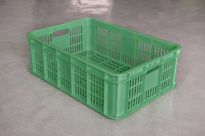 三格搬運箱615*420*200mm-塑膠籃 塑膠箱 網狀搬運箱 儲運箱 工具箱 零件箱 倉儲箱 週轉箱【富晴塑膠】