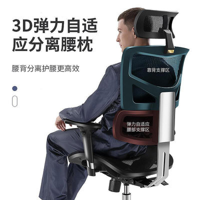【皇運家具】歌德利電腦人體工學 椅V1座椅家用辦公椅舒適久坐老板椅電競椅