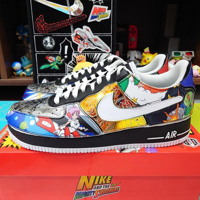 Nike Air Force 1/1 Mighty Swooshers 二次元 魔鬼氈 DM5441-001