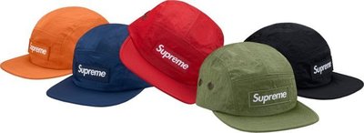 【日貨代購CITY】2017AW Supreme Washed Nylon Camp Cap 帽子 現貨