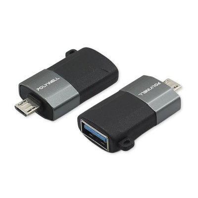 USB Micro-B 轉 USB-A OTG轉接器 適用 Micro OTG 轉接頭