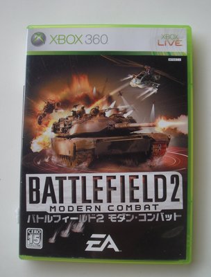 XBOX360 戰地風雲2 現代戰爭 日版(ONE可玩)Battlefield 2  modern combat