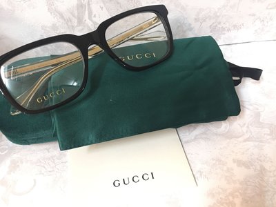 安安精品保證正品~Gucci 眼鏡 GG05600 005雕刻紋邊框太陽眼鏡可搭配度數 明星款中性鏡保證正品~
