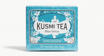 （預購）法國KUSMI TEA Blue detox 20枚茶包 約44克