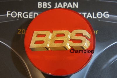 BBS日本原廠全新正品BBS鋁圈蓋 RS.LM2.RS-GT.RGR.RX.CH.RE.RK.VZ.CK(3D紅底金字)