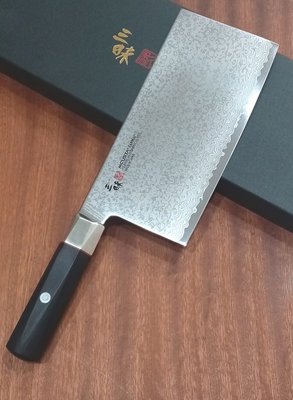「三昧」 Mcusta  ZANMAI  大馬士革 中華片刀 180mm 日本製