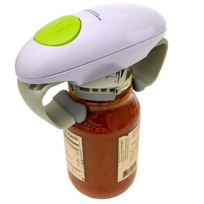 家用電動雙耳開罐器省力廚房工具創意開瓶器自動擰蓋器罐頭開瓶器熊熊百貨