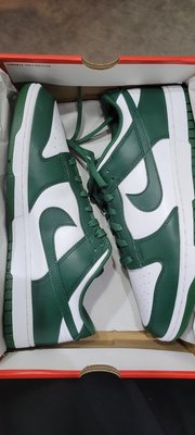 Nike Dunk Low Michigan State 白綠 懷舊 塞爾蒂克 Celtics SB 白綠色 各尺寸