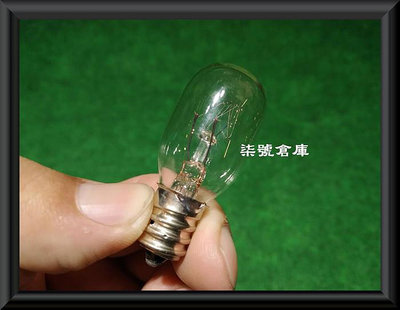 柒號倉庫 E12燈頭鎢絲燈泡 10W15W110V 黃光鹽燈燈泡 買五個可寄送 7A-771 迷你燈泡