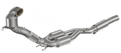 【樂駒】HJS 福斯 Golf 8R 200鉬 金屬觸媒 當派 改裝 排氣 性能 強化