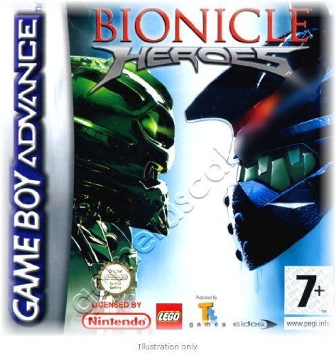 現貨供應中【遊戲本舖2號店】GBA 樂高生化戰士Bionicle Heroes