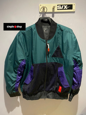 【Simple Shop】NIKE KYRIE 運動外套 厄文 籃球 鋪棉 保暖外套 藍綠色 男款 CK6671-300