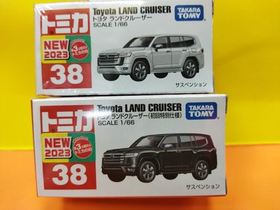{育聖} NO.038 豐田Land Cruiser 300+初回（2台一起賣）TM038A5多美小汽車 TOMICA