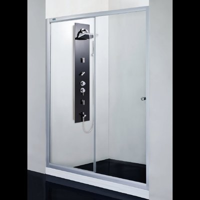 《振勝網》HCG 和成衛浴 簡框 橫拉型 淋浴拉門 一字二片 淋浴門 一固一橫移 / 6mm 強化清玻璃 / SA2W