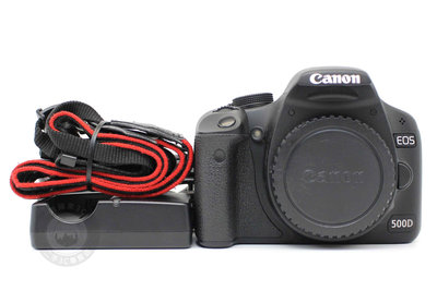 【高雄青蘋果3C】Canon EOS 500D 單機身 1510萬 APS-C 快門數:283XX次 二手相機#86124