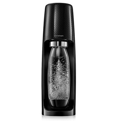 英國Sodastream-時尚風自動扣瓶氣泡水機Spirit (黑)
