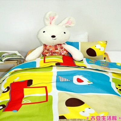 台灣製兒童睡袋，韓國最新款三件式兒童睡袋，床墊、枕頭、涼被，可分開使用攜帶方便好收納，小車車