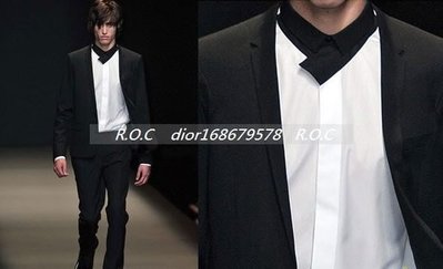 Dior Homme 秀上主打襯衫訂製【無任何logo.品牌】的高階訂製