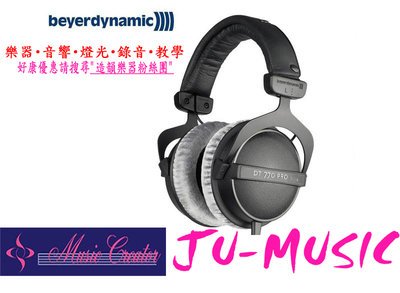 造韻樂器音響- JU-MUSIC - Beyerdynamic DT 770 Pro 80 歐姆 封閉式 耳罩式 耳機