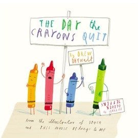 *小P書樂園* The Day the Crayons Quit [平裝]