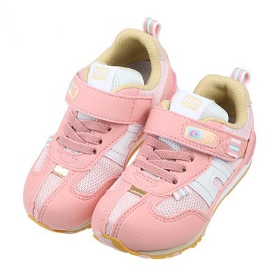 童鞋(15~21公分)Moonstar日本Hi系列新復古粉色兒童機能運動鞋I2U264G