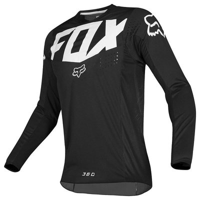 男式秋季長袖越野摩托車騎行服摩托車賽車襯衫Fox Racing Jersey BMX MTB MX騎行襯衫自行車騎行車衣