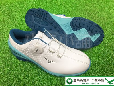 [小鷹小舖] Mizuno Golf NEXLITE BOA 51GW192025 美津濃 高爾夫 無釘 女仕球鞋