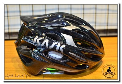 (高雄191) 義大利KASK MOJITO 自行車帽(黑銀)