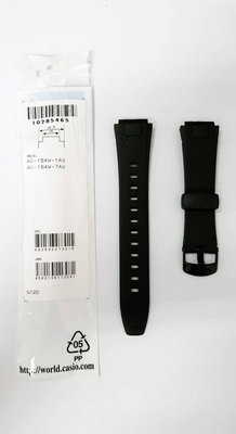 【錶帶耗材】CASIO 卡西歐 AQ-164W 黑色 原廠錶帶 全新 (通用W-800H/AE-1000W) 國隆