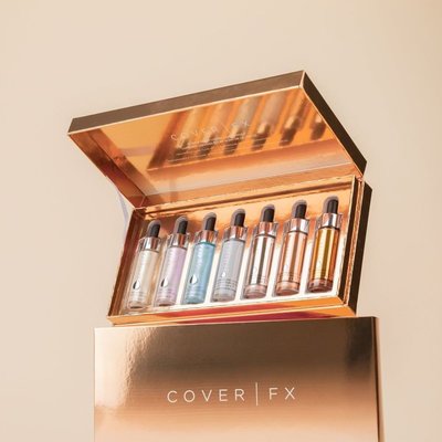 (現貨在台)COVER FX  Glam &amp; Glow 打亮液 15ML(禮盒拆售)