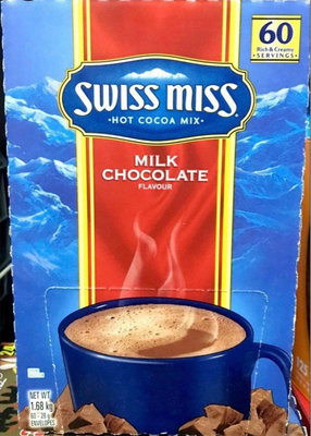 Costco好市多 SWISS MISS即溶可可粉/牛奶巧克力 28g x60入 chocolate