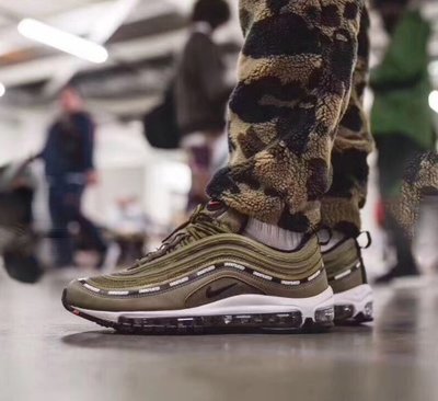 NIKE AIR MAX 97 UNDEFEATED COMPLEXCON ONLY 軍綠 AJ1986-300