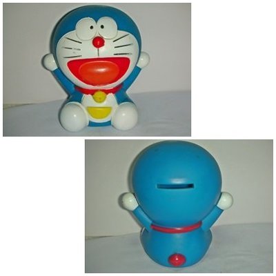 aaL皮商旋.(企業寶寶玩偶娃娃)少見高約10.5公分哆啦A夢(Doraemon)寶寶/存錢筒/撲滿!/6房樂箱129/